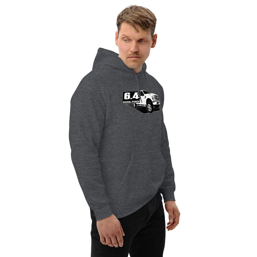 6.4 Powerstroke Hoodie Power Stroke Sweatshirt With Truck