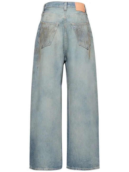 Acne Studios   Penicillin low rise denim wide jeans 