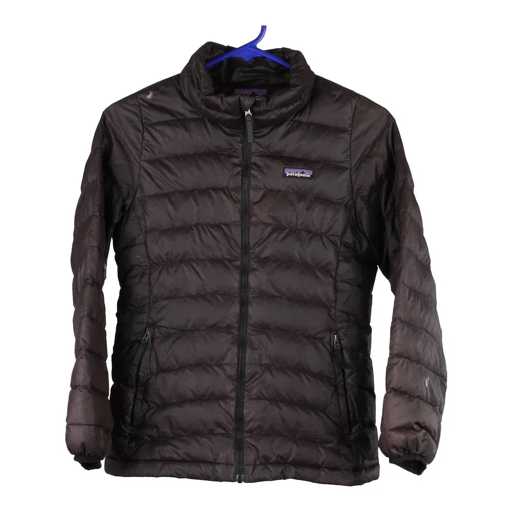 Age 8-10 Patagonia Puffer - Large Black Polyester