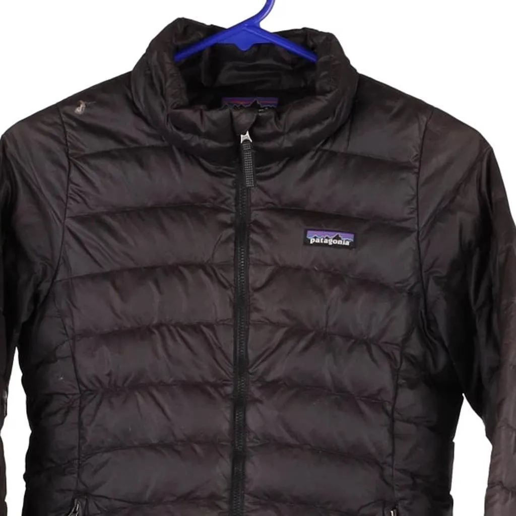 Age 8-10 Patagonia Puffer - Large Black Polyester