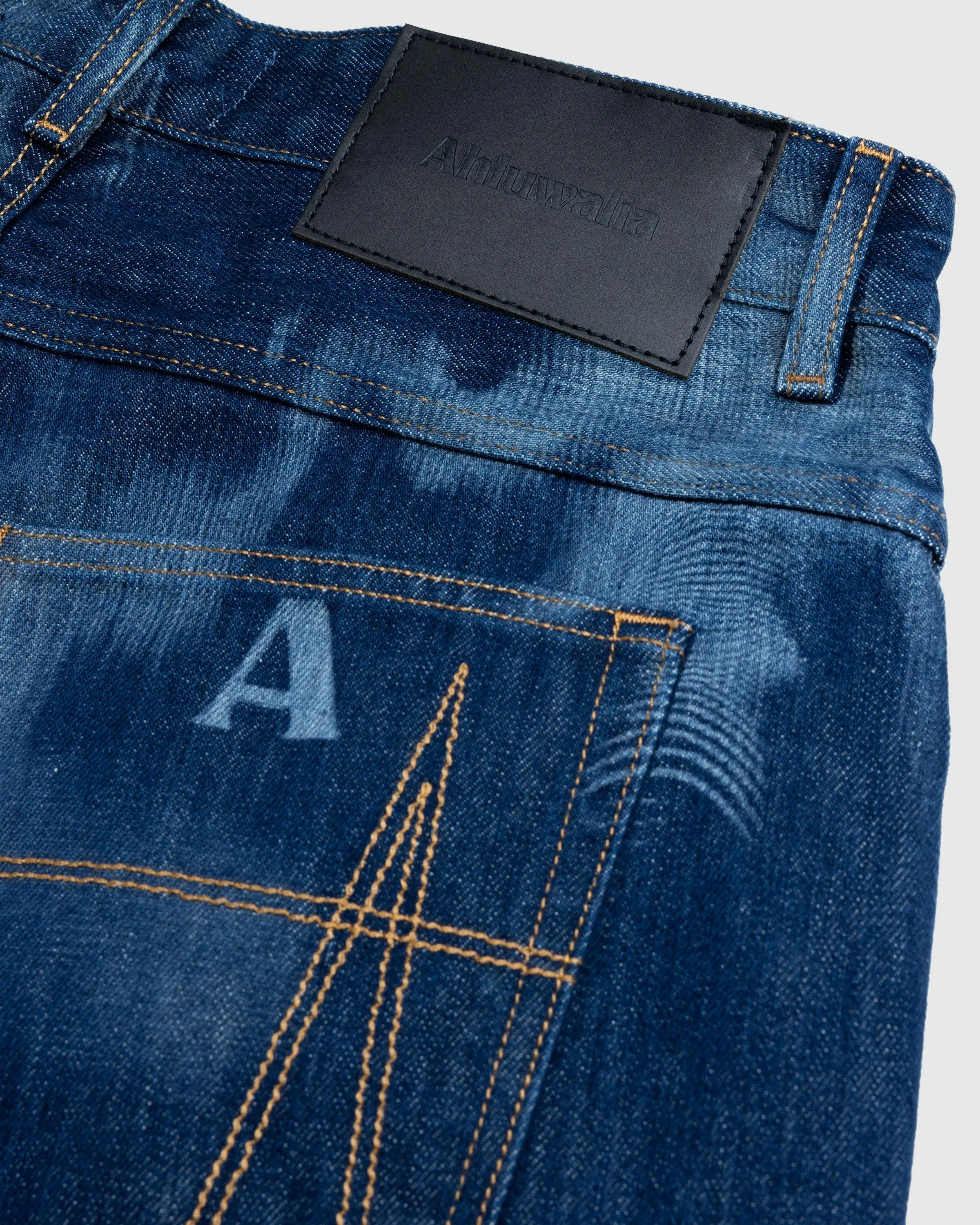 Ahluwalia – Signature Low Rise Jeans Indigo | Highsnobiety Shop