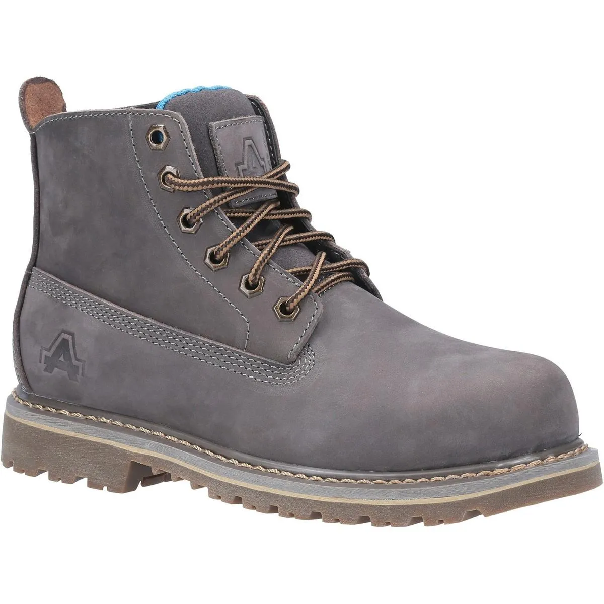 Amblers Safety AS105 Mimi Lace Up Safety Boot Grey