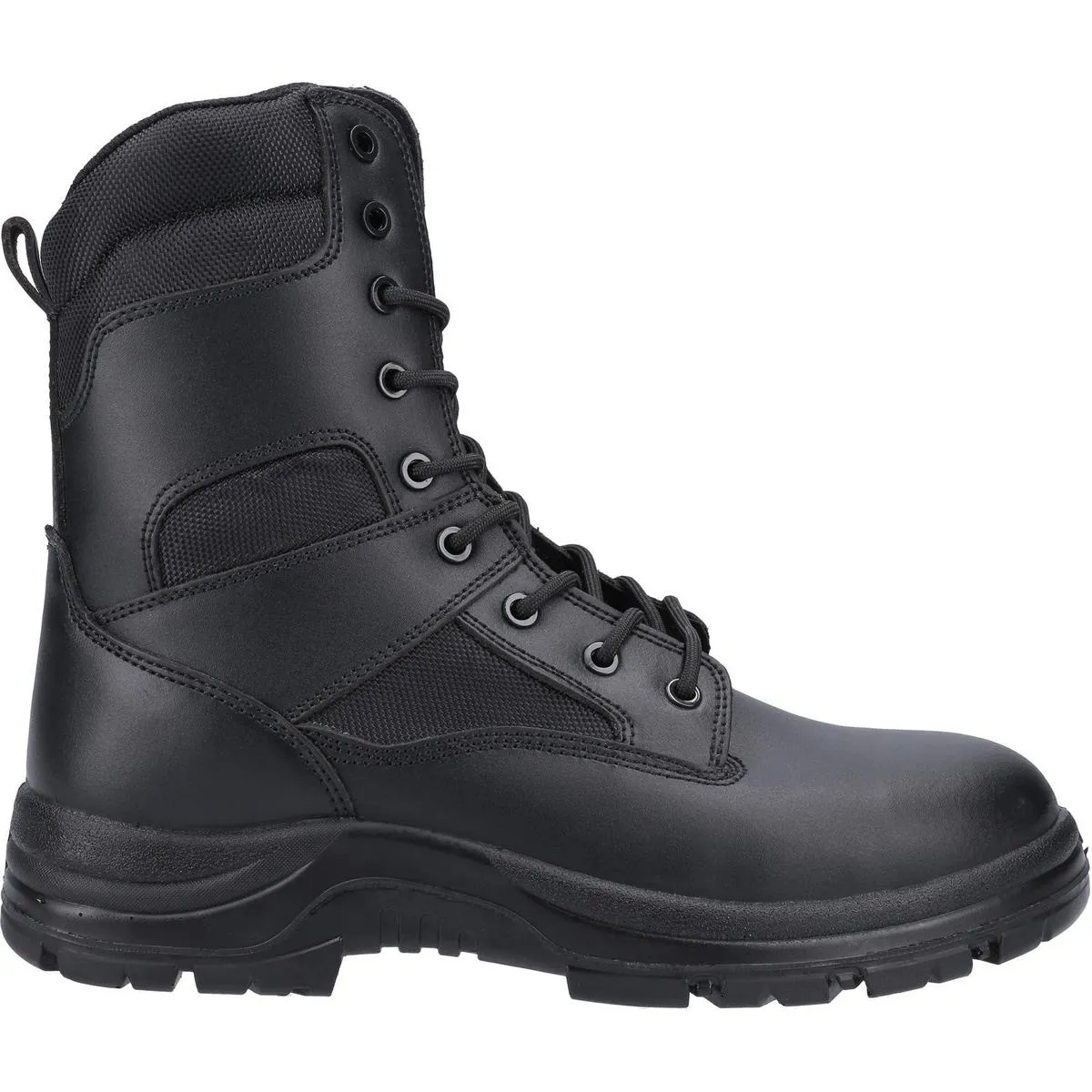 Amblers Safety FS009C Water Resistant Hi-leg Lace up Safety Boot Black