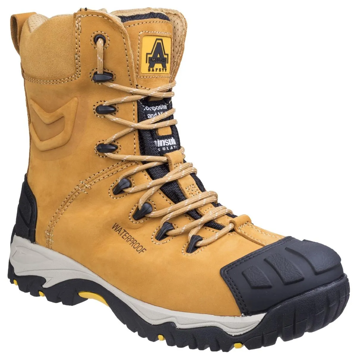 Amblers Safety FS998 Waterproof Lace up Safety Boot Honey