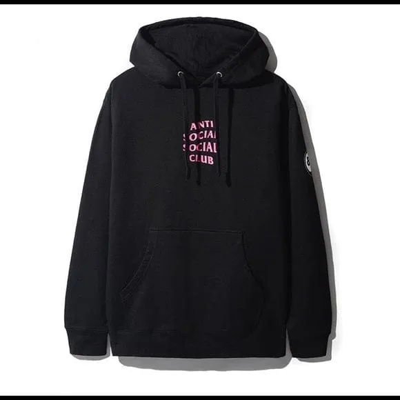 ANTI SOCIAL SOCIAL CLUB X LOST HOODIE BLACK