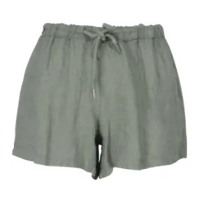 Astrid Italy Hampton Linen Short in Cargo