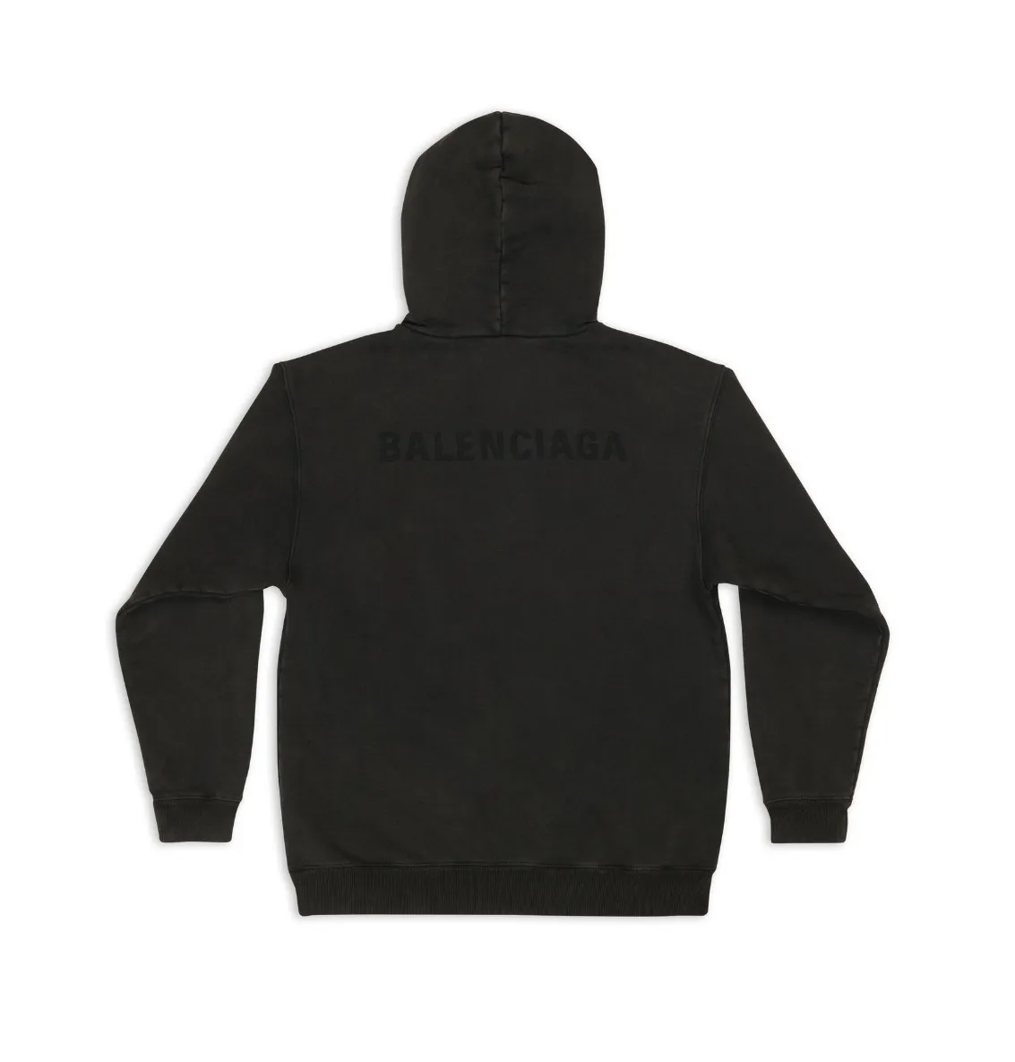 BALENCIAGA  |Men's logo hoodie medium fit  in green