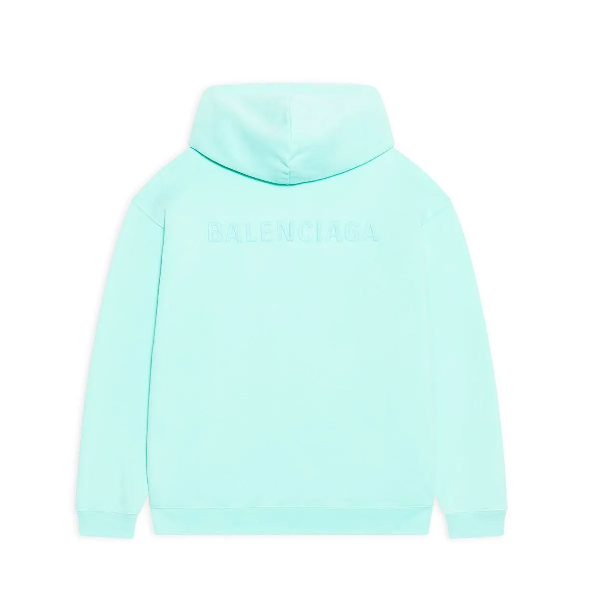 BALENCIAGA  |Men's logo hoodie medium fit  in green