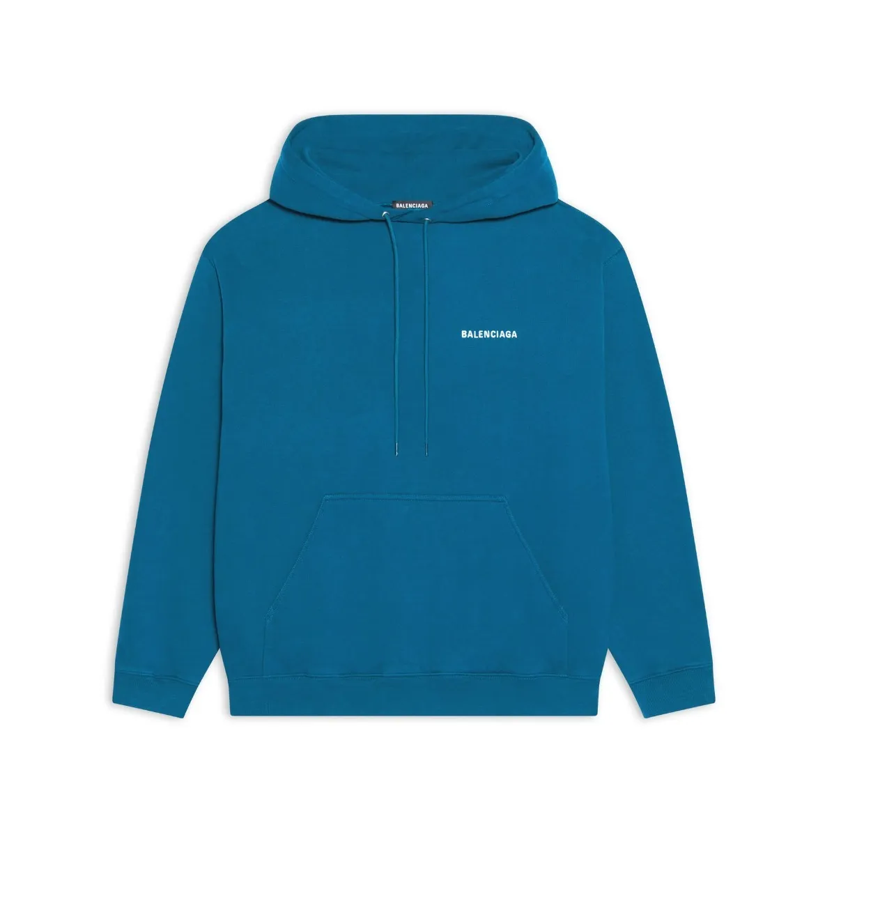 BALENCIAGA  |Men's logo hoodie medium fit  in green