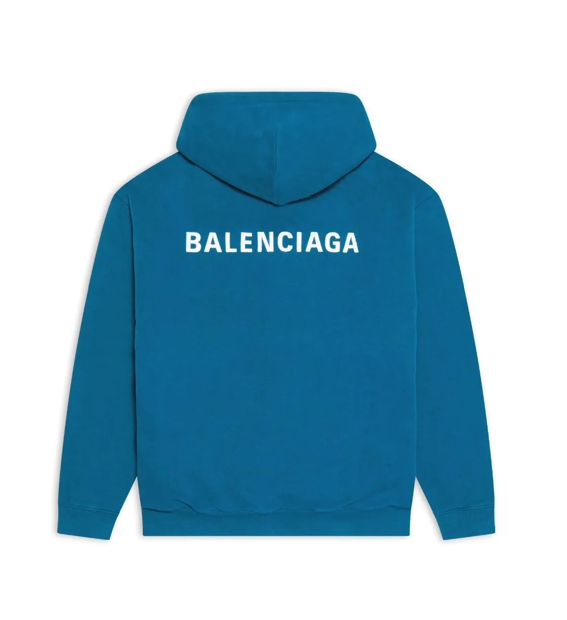 BALENCIAGA  |Men's logo hoodie medium fit  in green