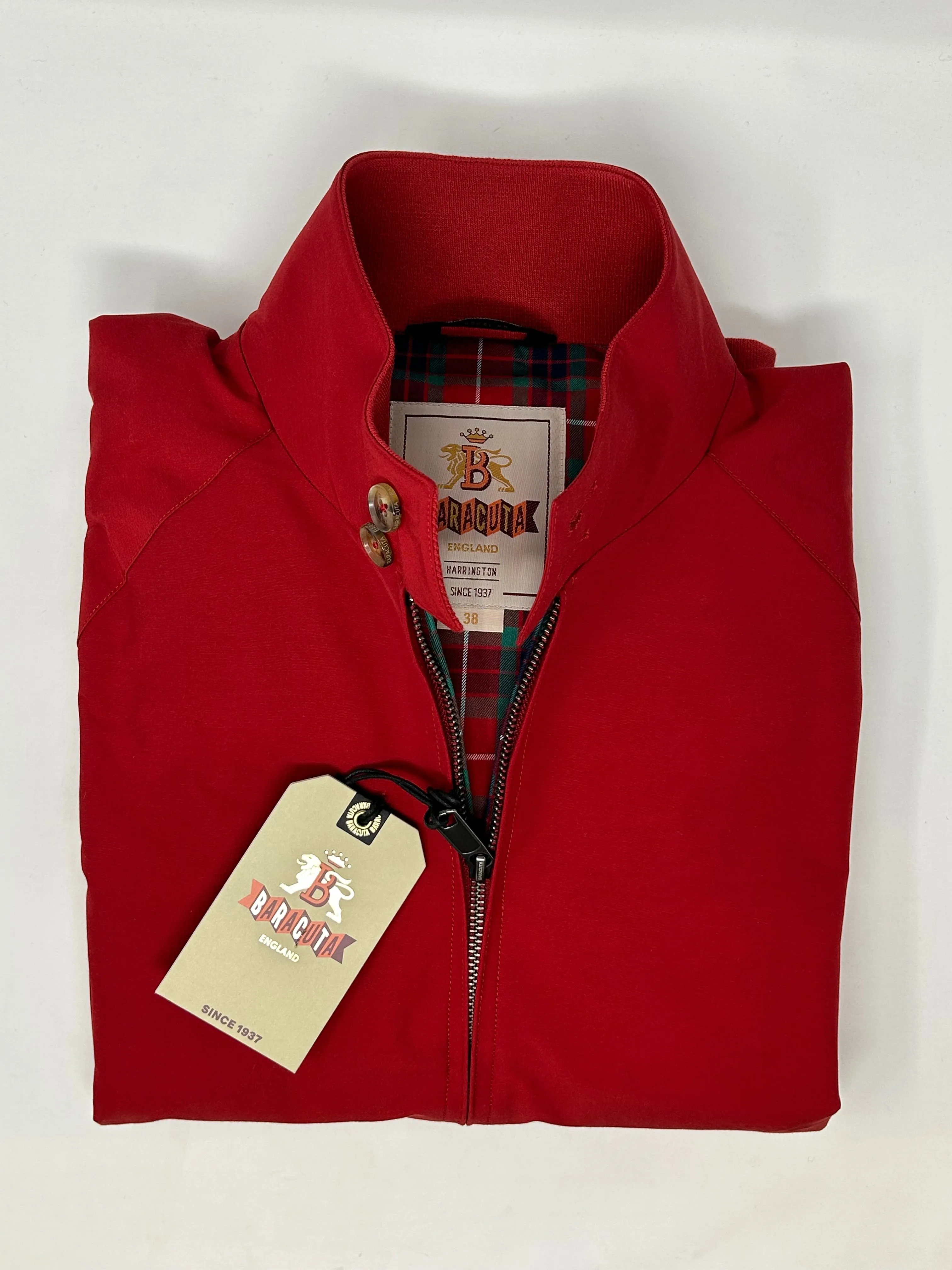 BARACUTA HARRINGTON JACKET G9 CHILI PEPPER