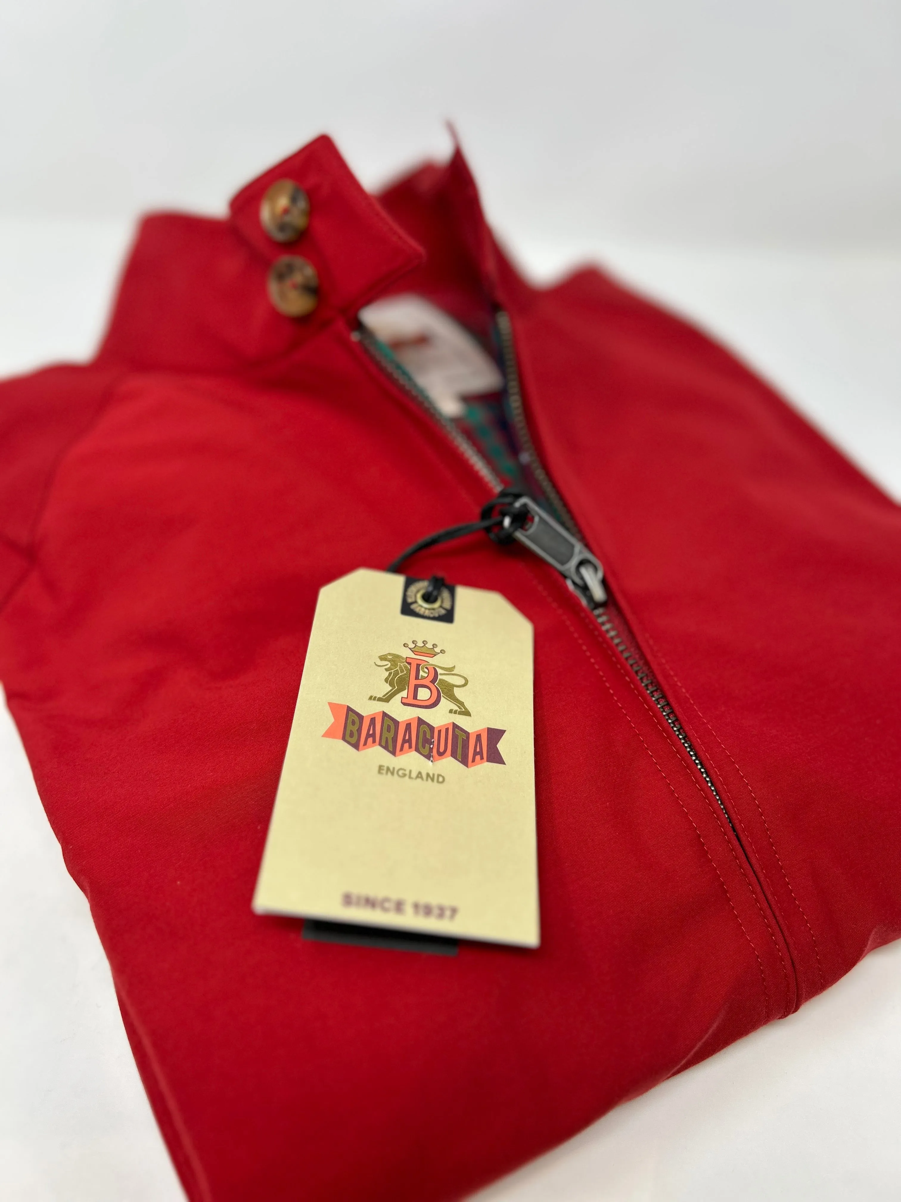 BARACUTA HARRINGTON JACKET G9 CHILI PEPPER