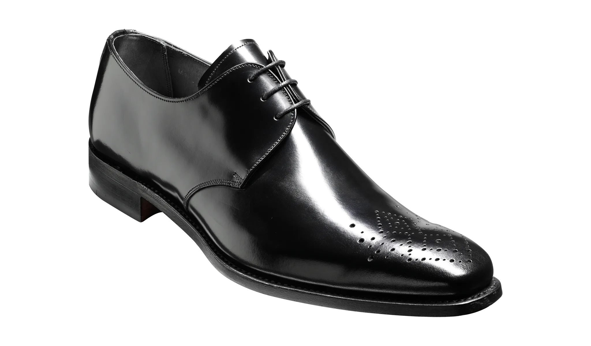 Barker Darlington smart business Derby  -Hi Shine Black