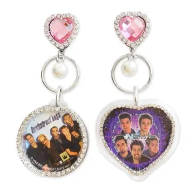 Bedazzled N'Sync/Backstreet Boys Vintage Remix Earrings