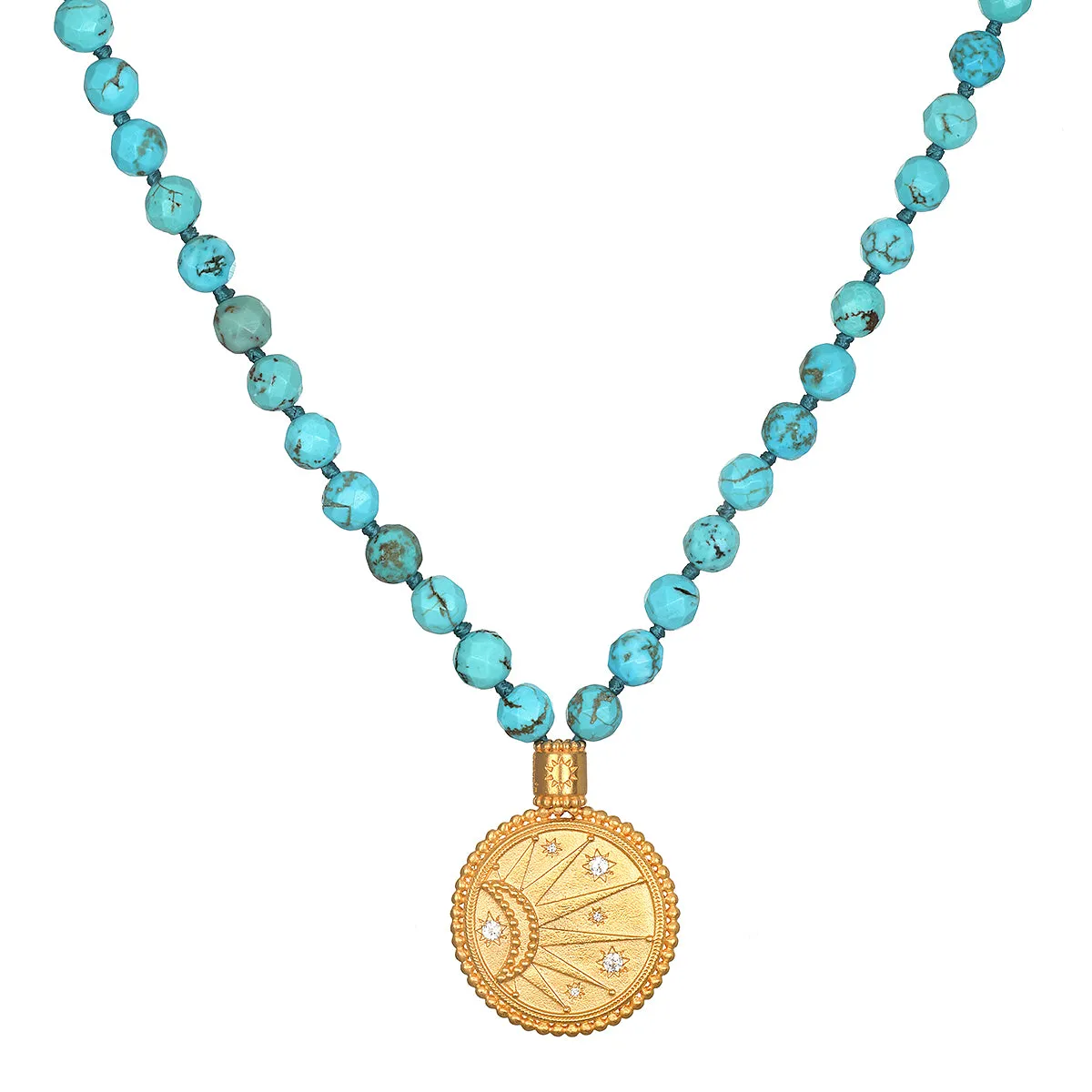 Beyond the Horizon Turquoise Mala