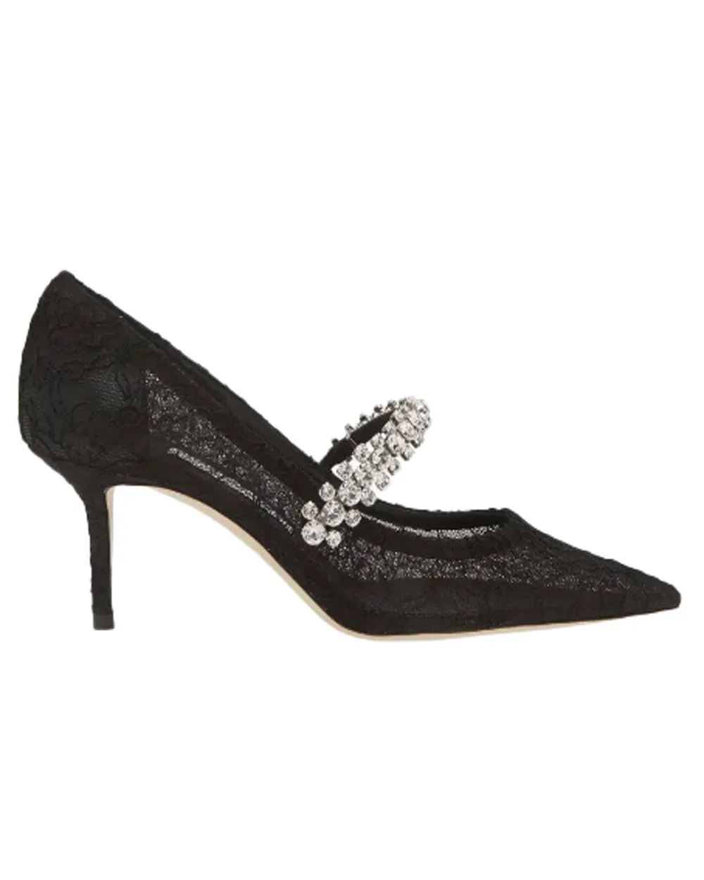 Bing Lace Pump in Black