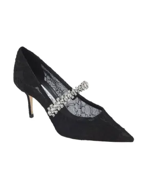 Bing Lace Pump in Black