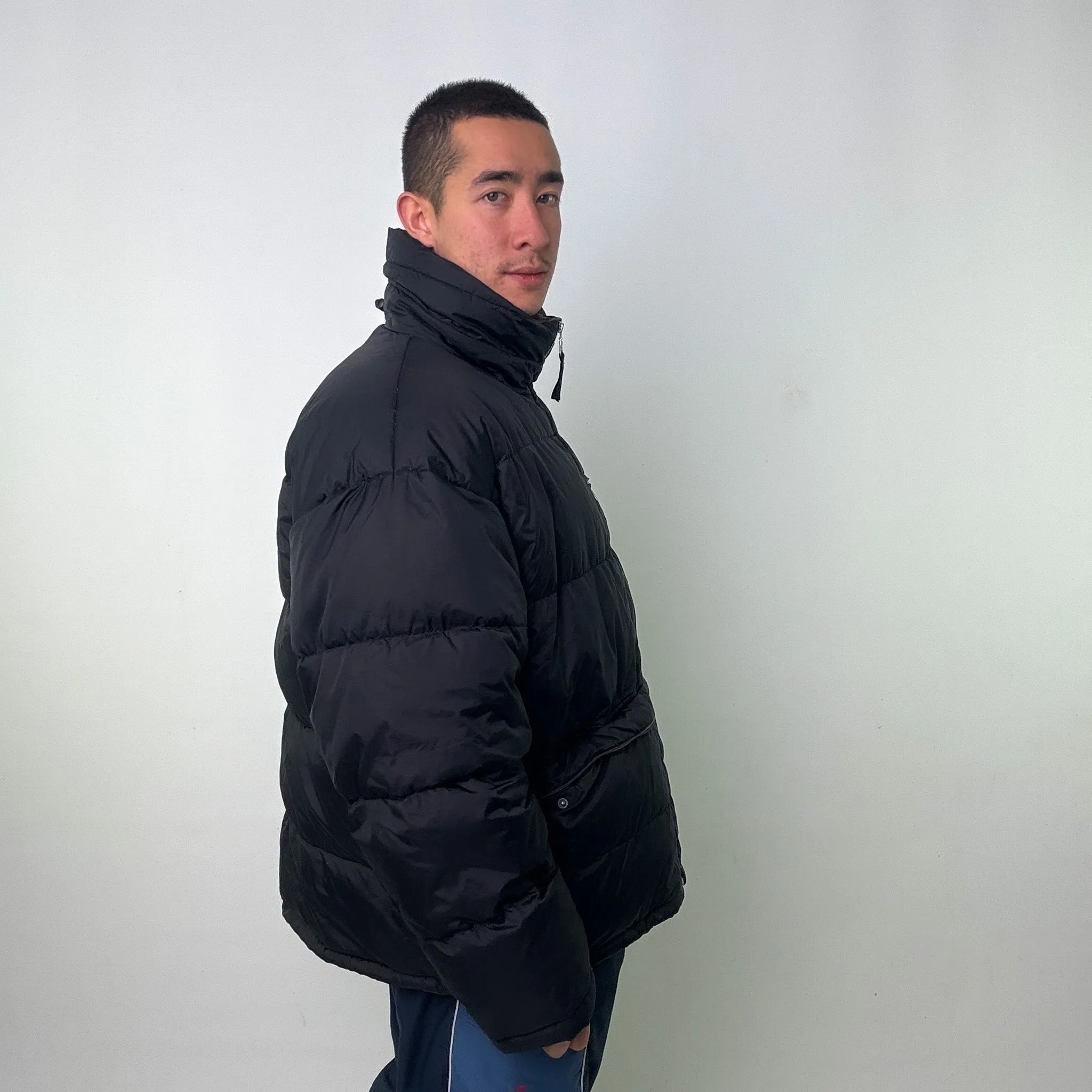 Black 90s Helly Hansen Puffer Jacket Coat (XL)