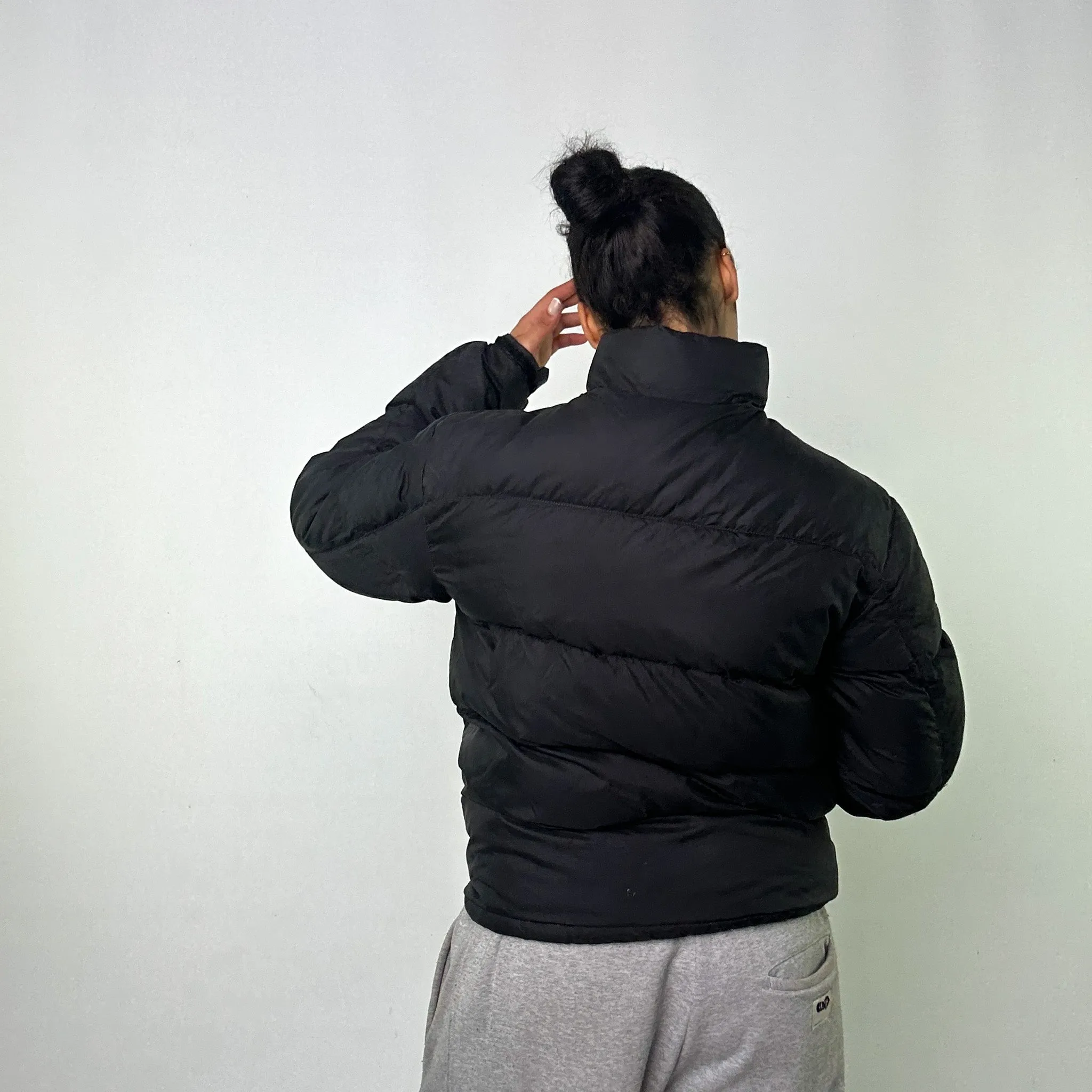 Black 90s Polo Ralph Lauren RL/250 Puffer Jacket Coat (S)