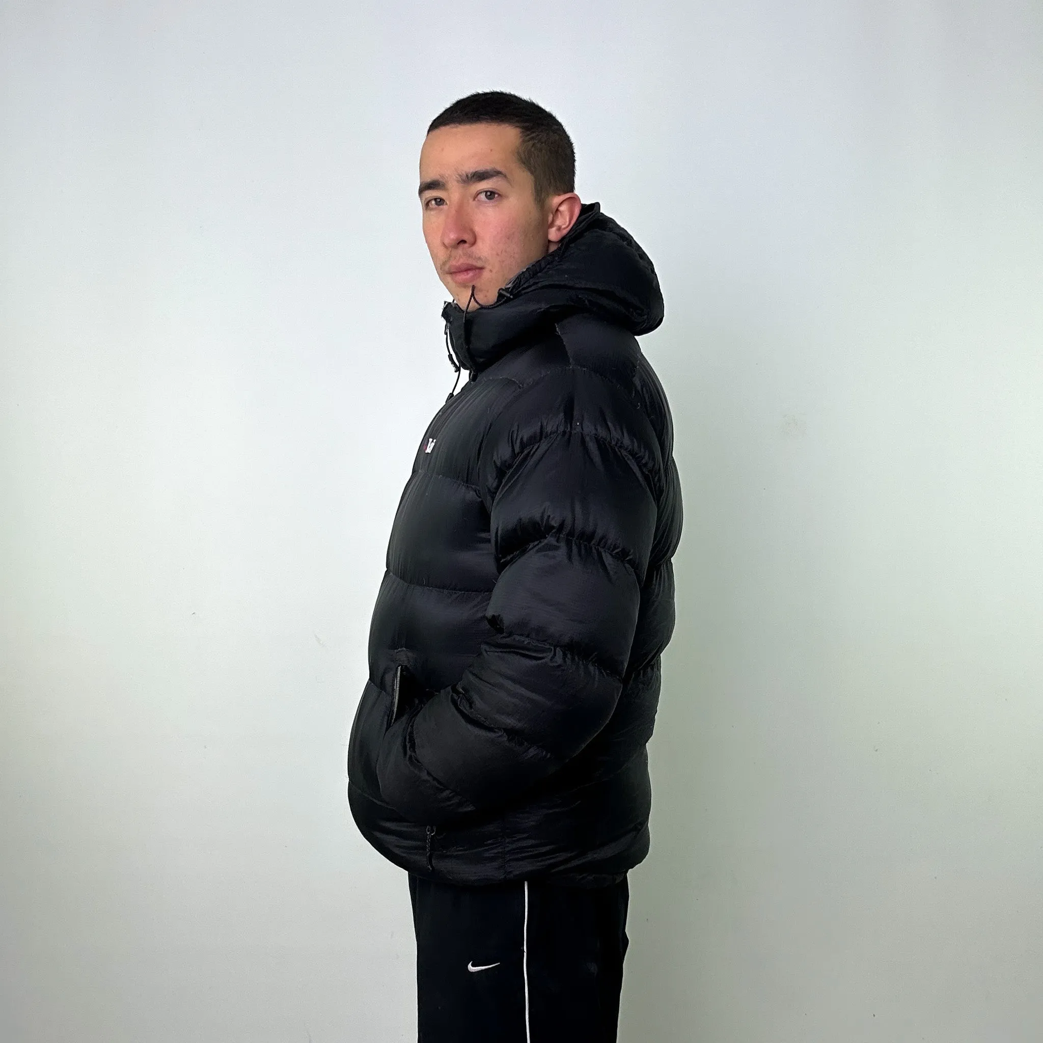 Black 90s Rab Neutrino Pertex Endurance Puffer Jacket Coat (L)