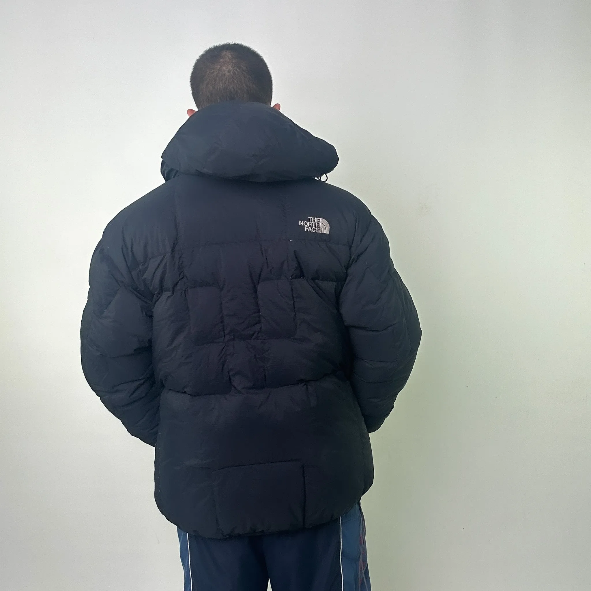 Black 90s The North Face 600 Series Puffer Jacket Coat (XL)