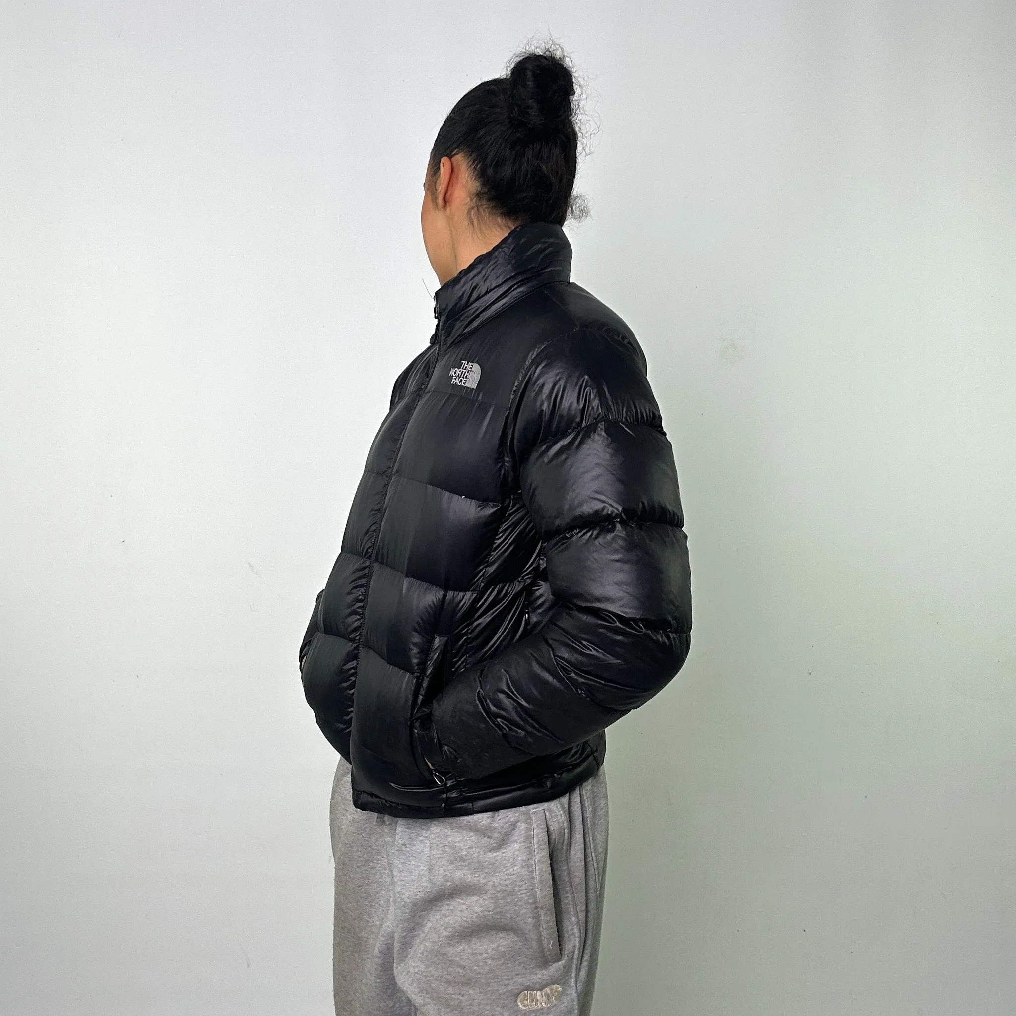 Black 90s The North Face 700 Series Puffer Jacket Coat (L)