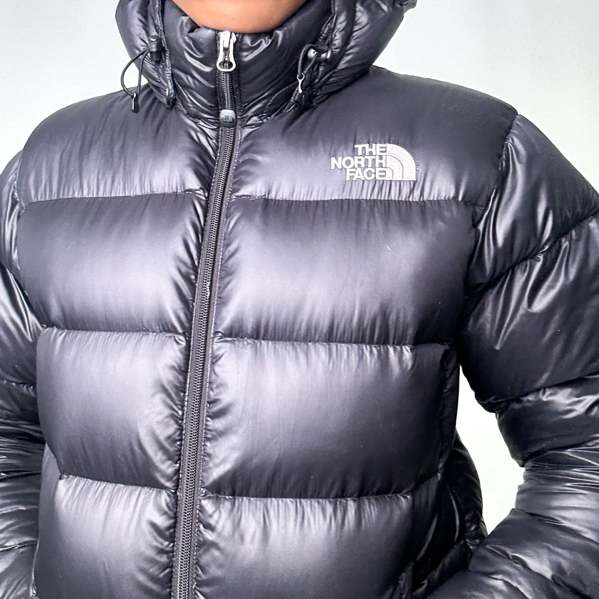 Black 90s The North Face 800 Series Puffer Jacket Coat (L)