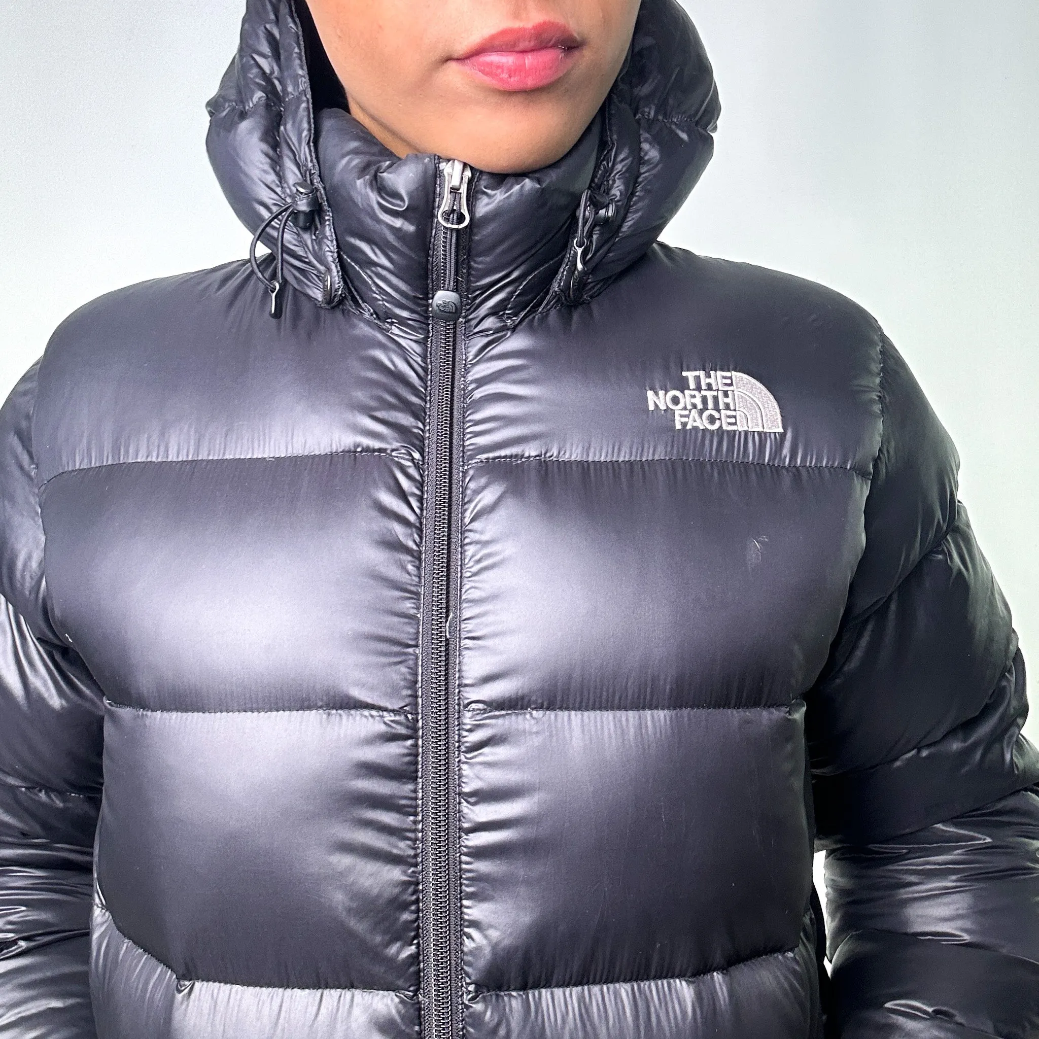 Black 90s The North Face 800 Series Puffer Jacket Coat (L)