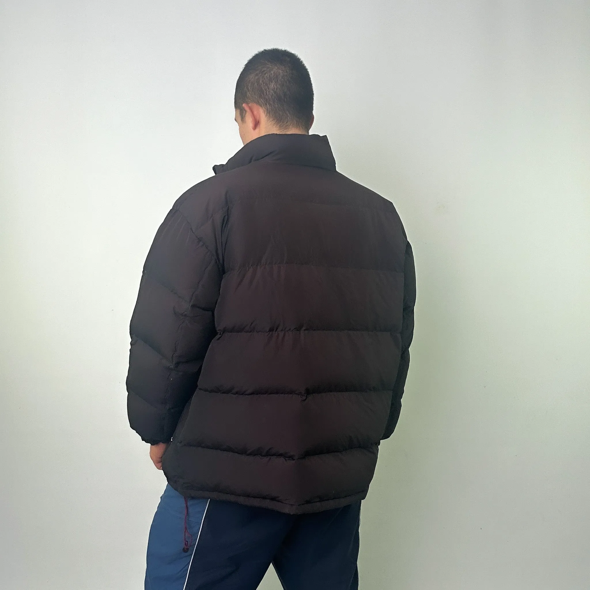 Black y2ks NIKE Puffer Jacket Coat (XL)