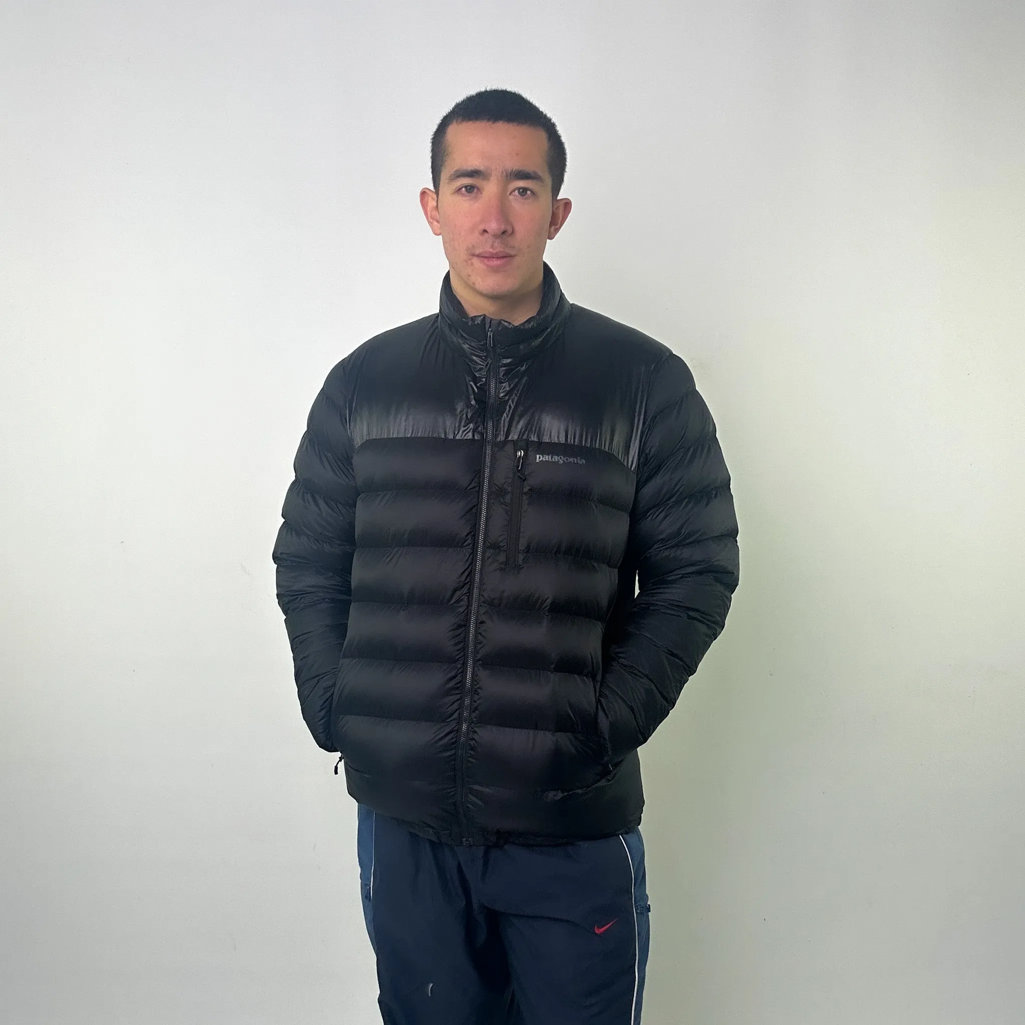 Black y2ks Patagonia Puffer Jacket Coat (L)