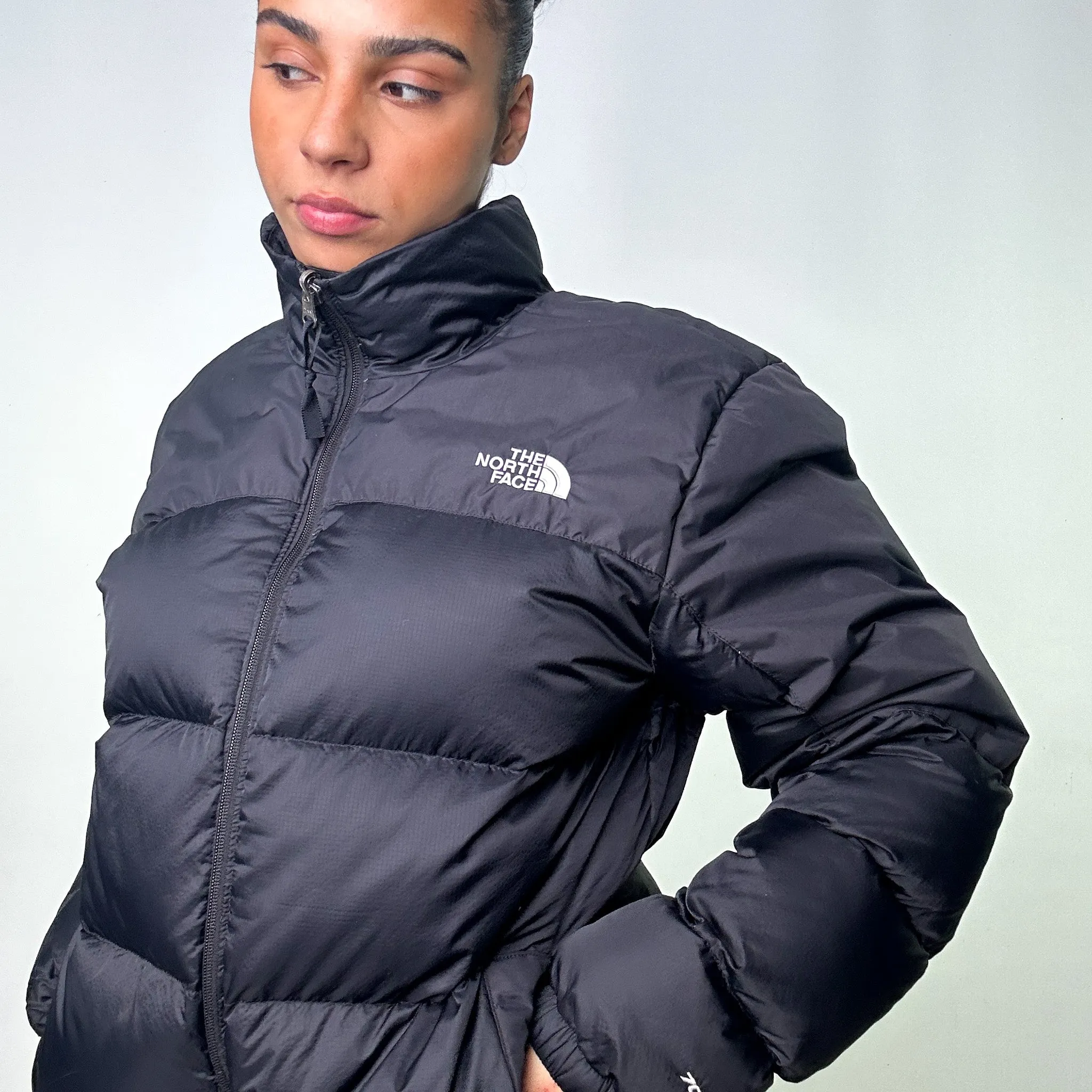 Black y2ks The North Face 700 Series Puffer Jacket Coat (L)