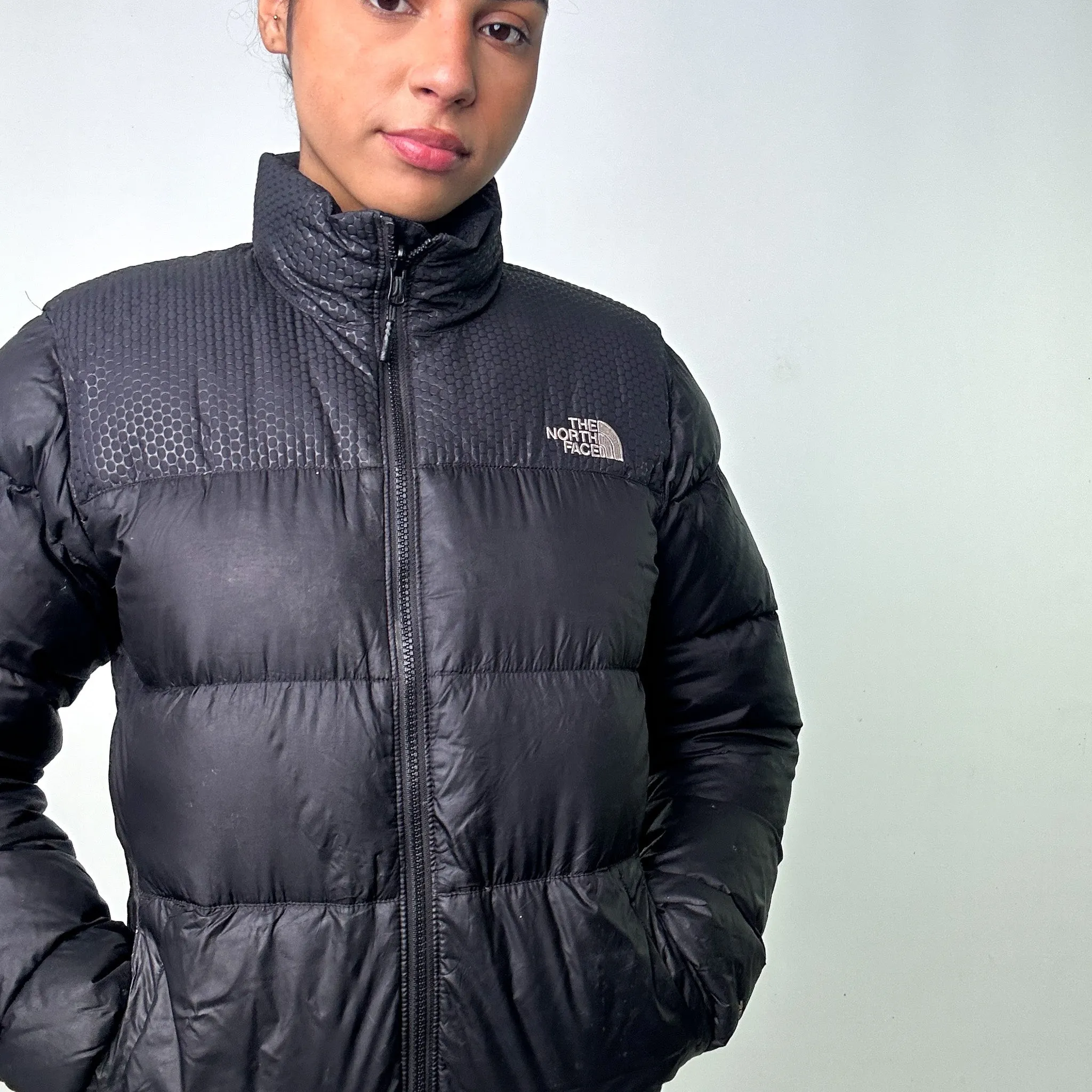 Black y2ks The North Face 700 Series Puffer Jacket Coat (S)