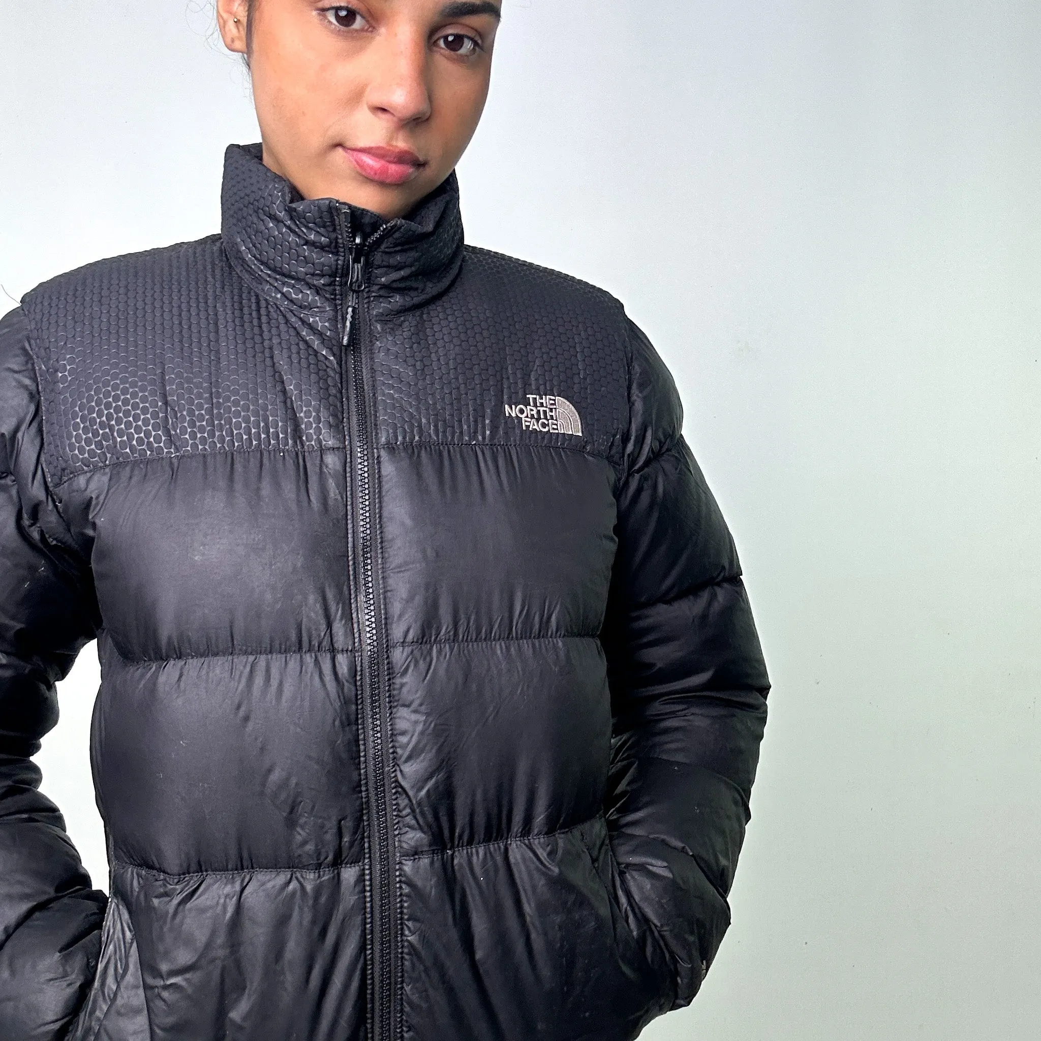 Black y2ks The North Face 700 Series Puffer Jacket Coat (S)