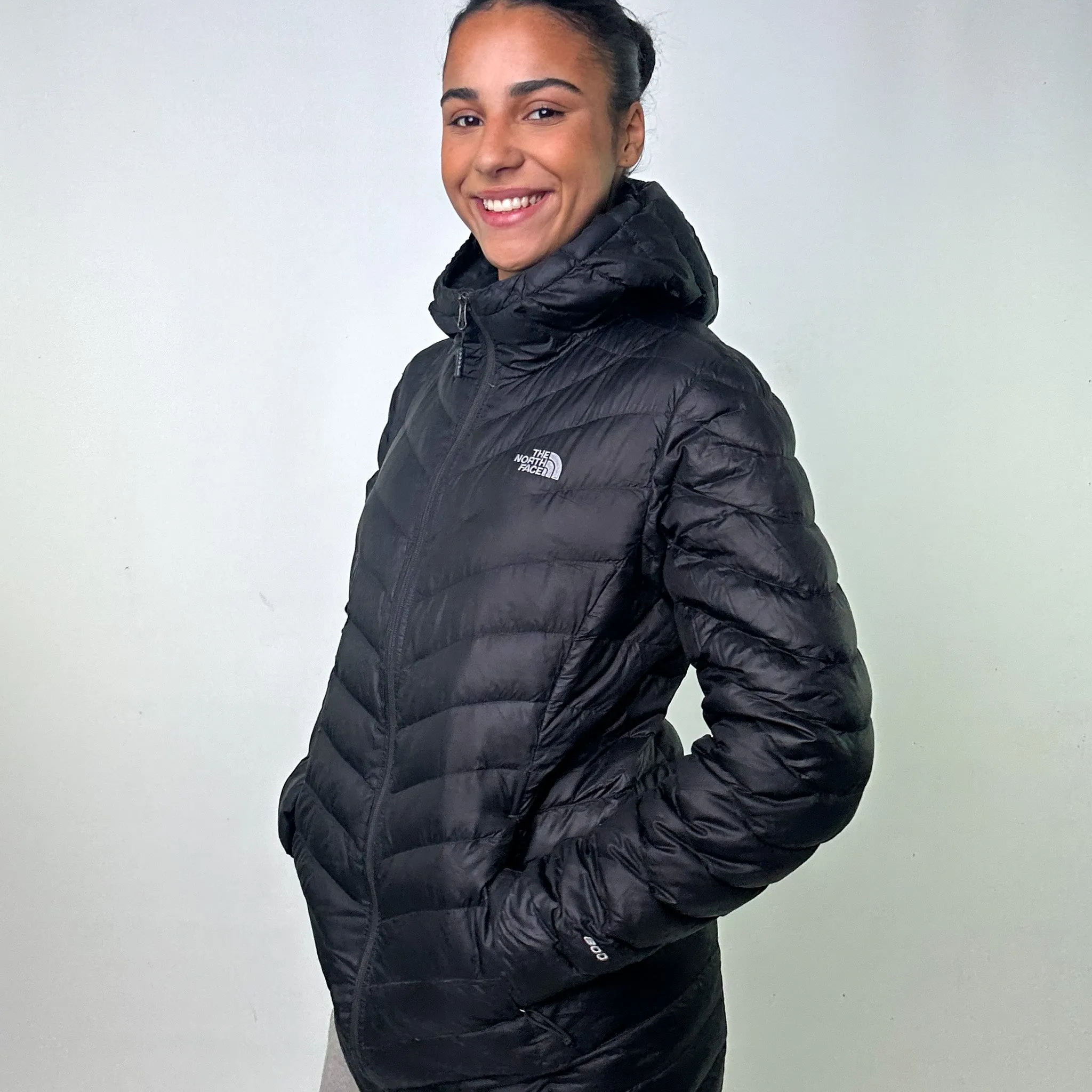 Black y2ks The North Face 800 Series Long Puffer Jacket Coat (L)