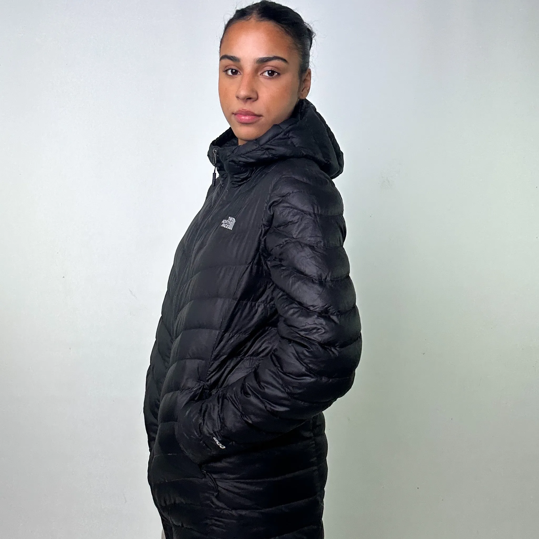 Black y2ks The North Face 800 Series Long Puffer Jacket Coat (L)