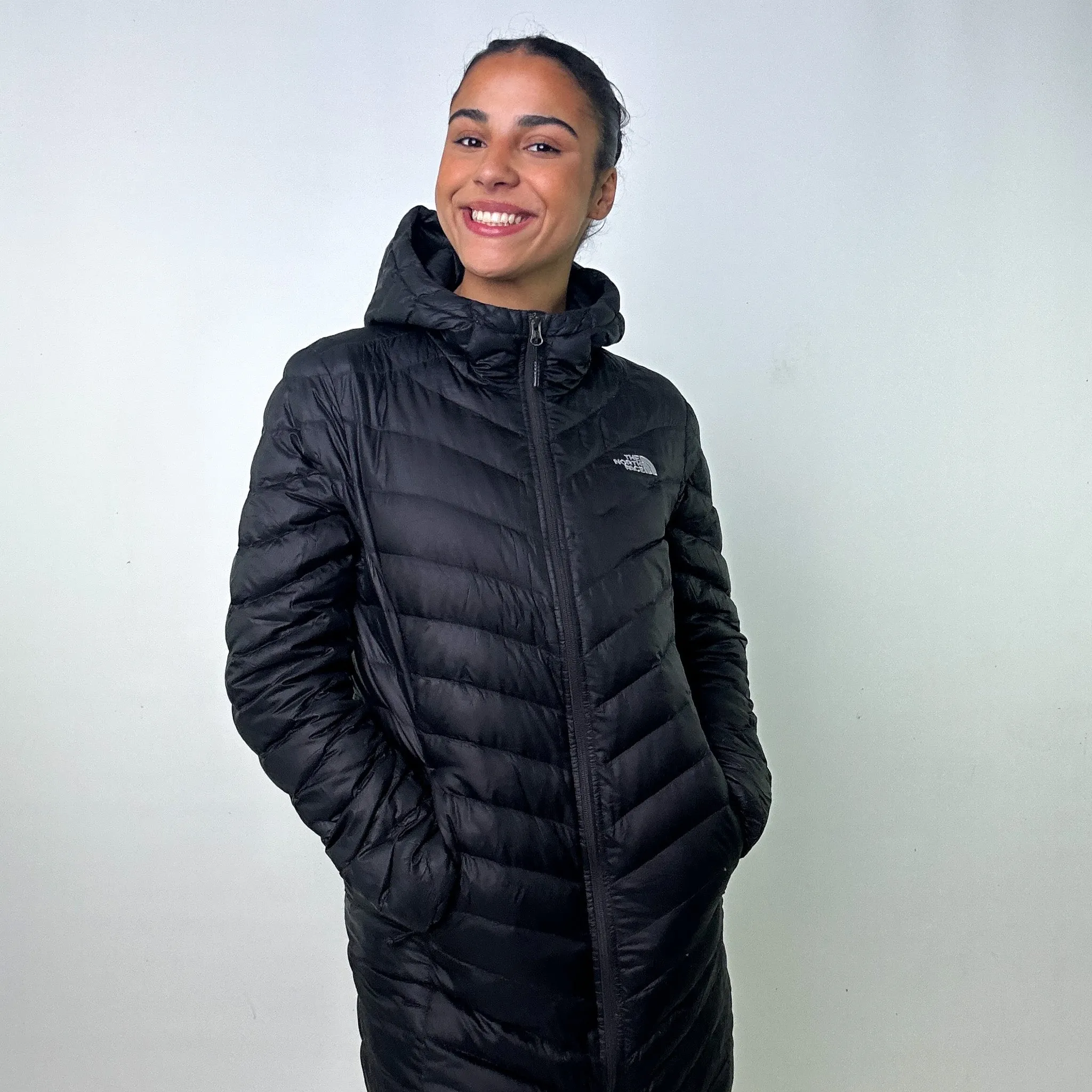 Black y2ks The North Face 800 Series Long Puffer Jacket Coat (L)