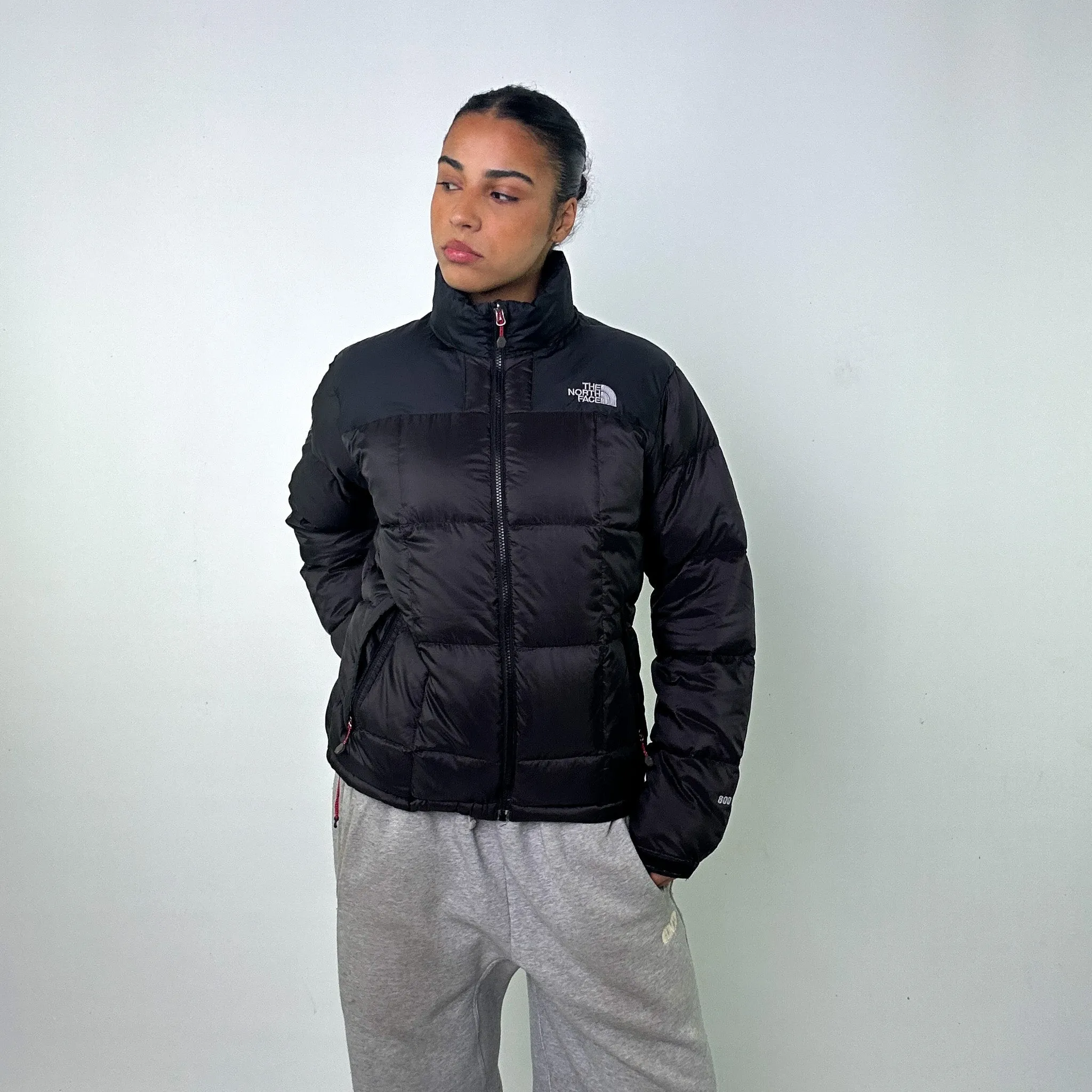 BLACK Y2KS THE NORTH FACE 800 SERIES PUFFER JACKET COAT (