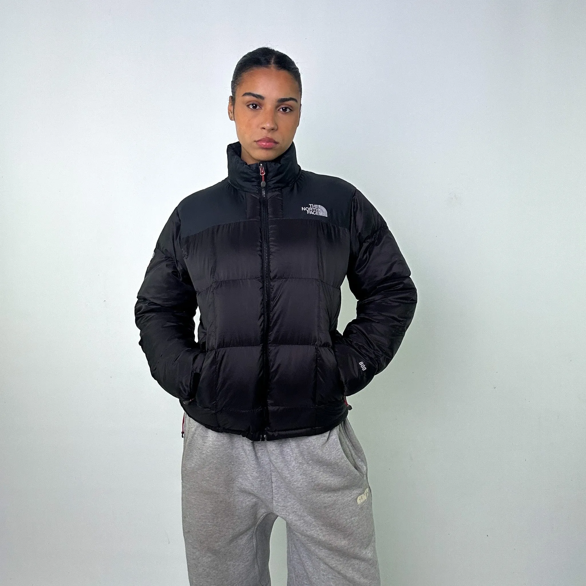 BLACK Y2KS THE NORTH FACE 800 SERIES PUFFER JACKET COAT (