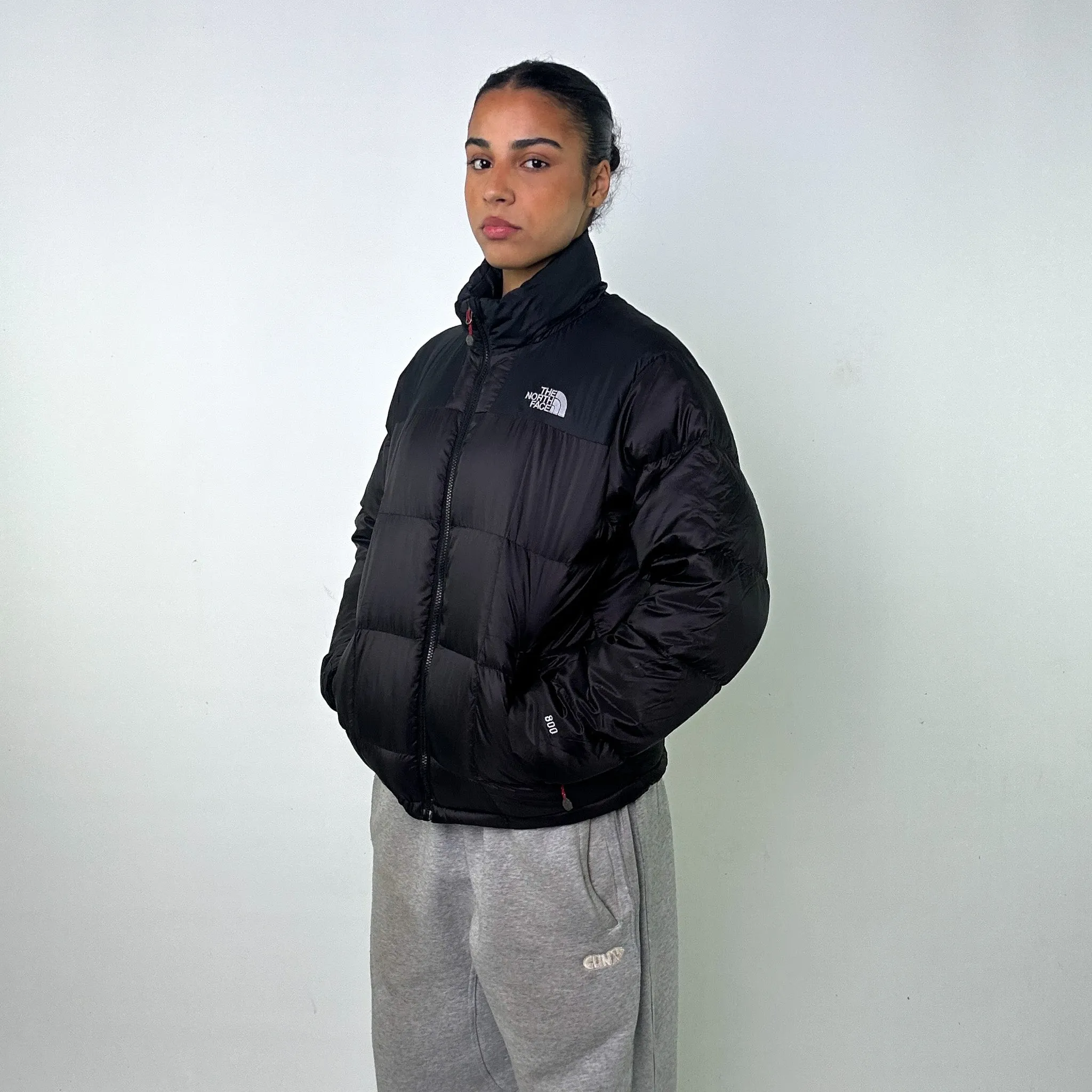 BLACK Y2KS THE NORTH FACE 800 SERIES PUFFER JACKET COAT (