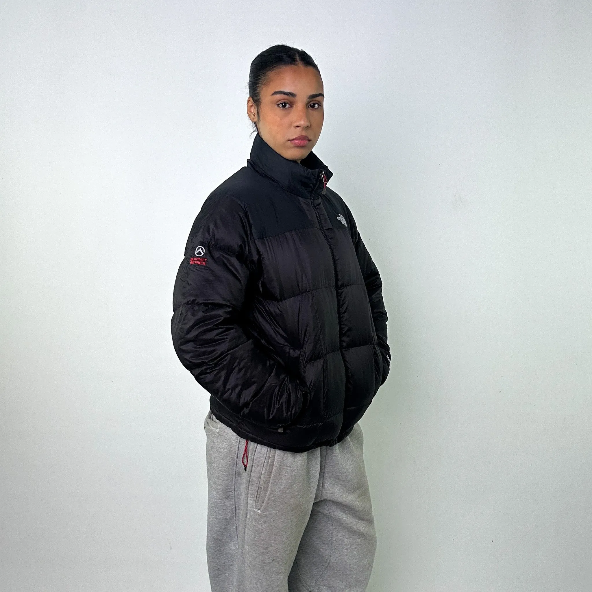 BLACK Y2KS THE NORTH FACE 800 SERIES PUFFER JACKET COAT (