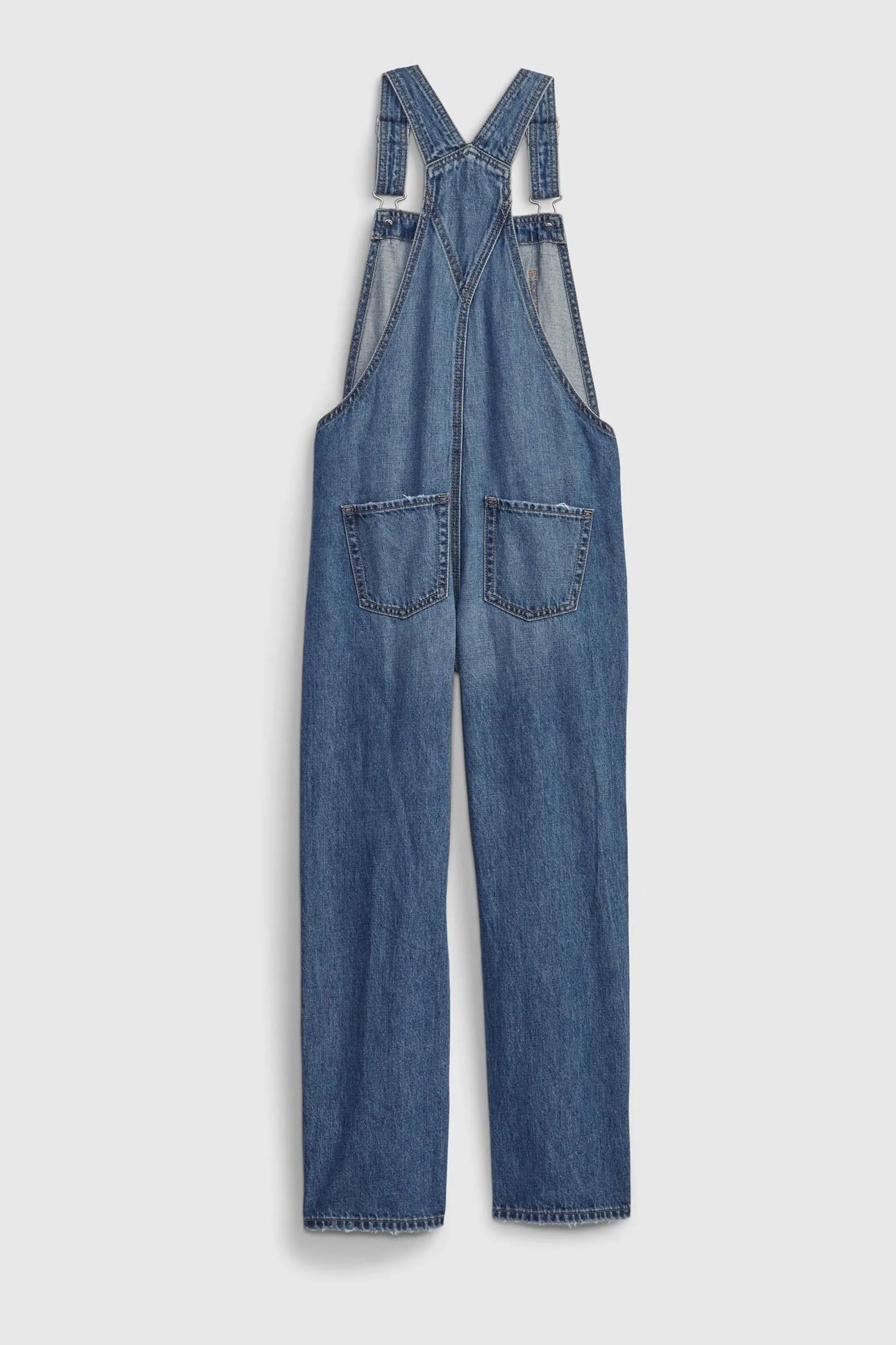 Blue Loose Dungarees