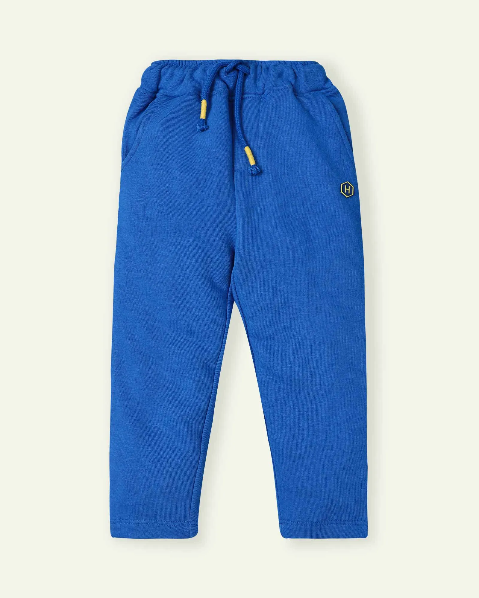 Blue Pull Up Trouser