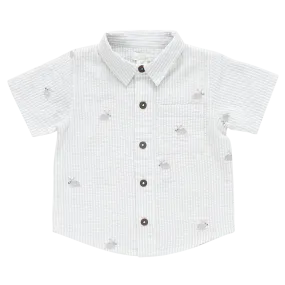 Boys Jack Shirt / Bunny Embroidery