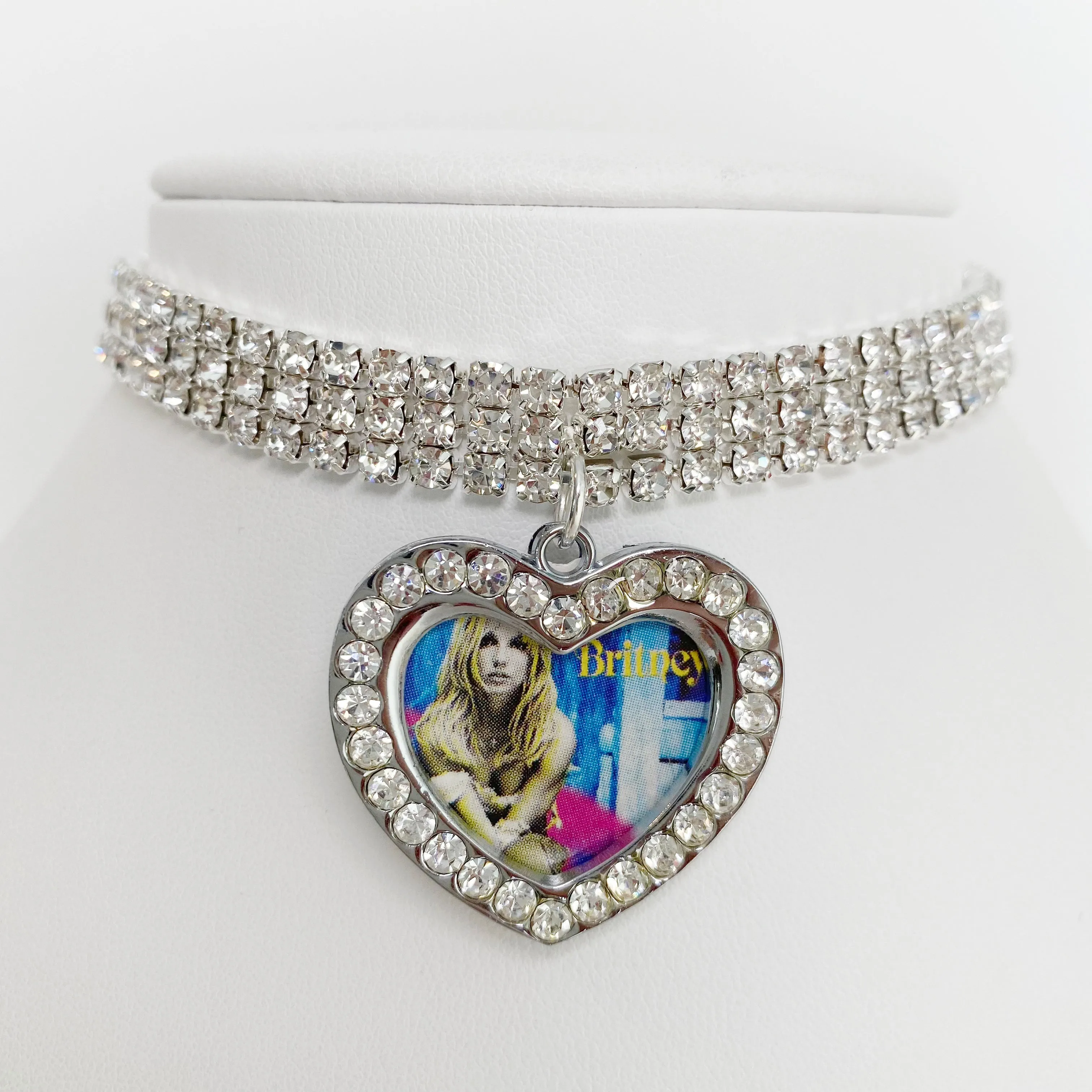 Britney Bedazzled Vintage Remix Necklace