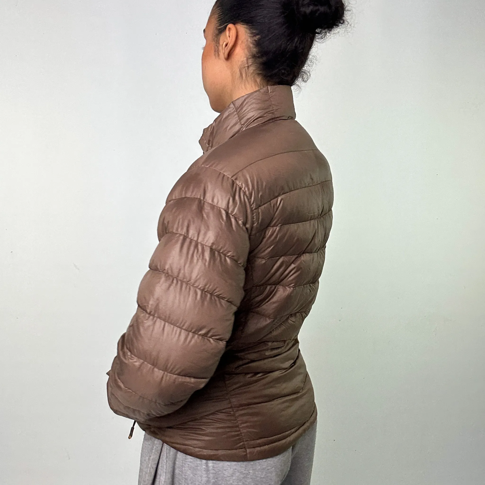 Brown 90s Mont Bell Puffer Jacket Coat (S)