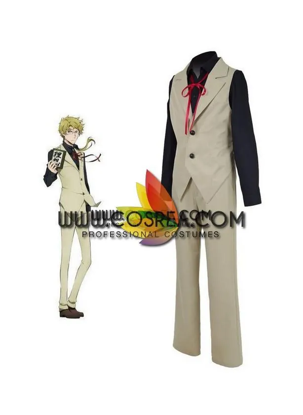 Bungo Stray Dogs Doppo Kunikida Cosplay Costume