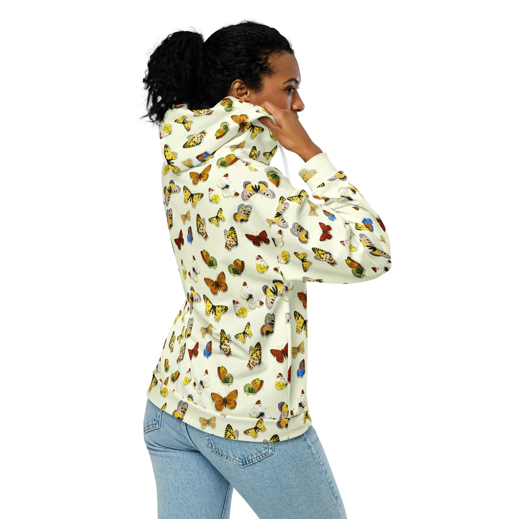 Butterfly Kaleidoscope Unisex zip hoodie