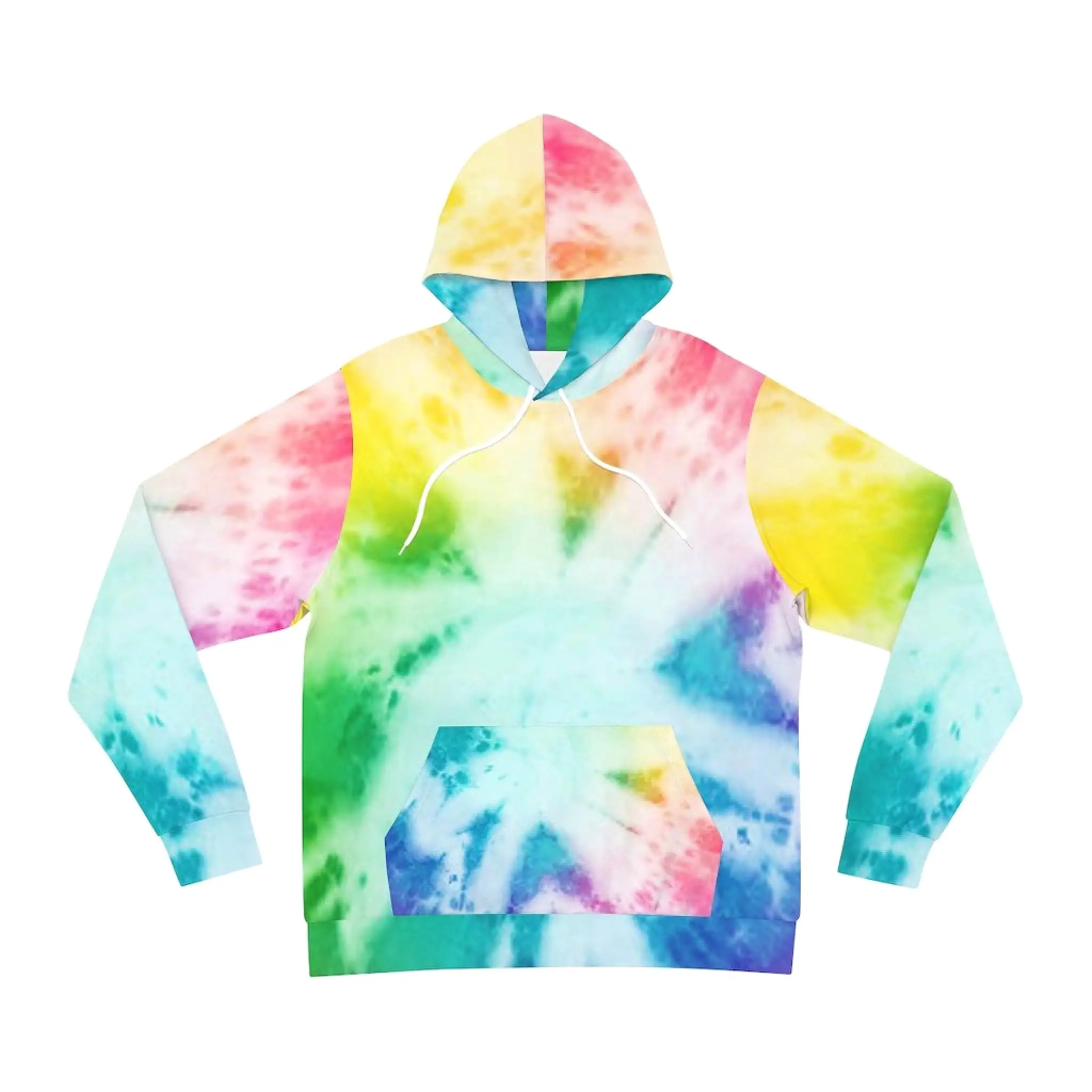 Bynelo Tie Dye Rainbow Fashion Hoodie