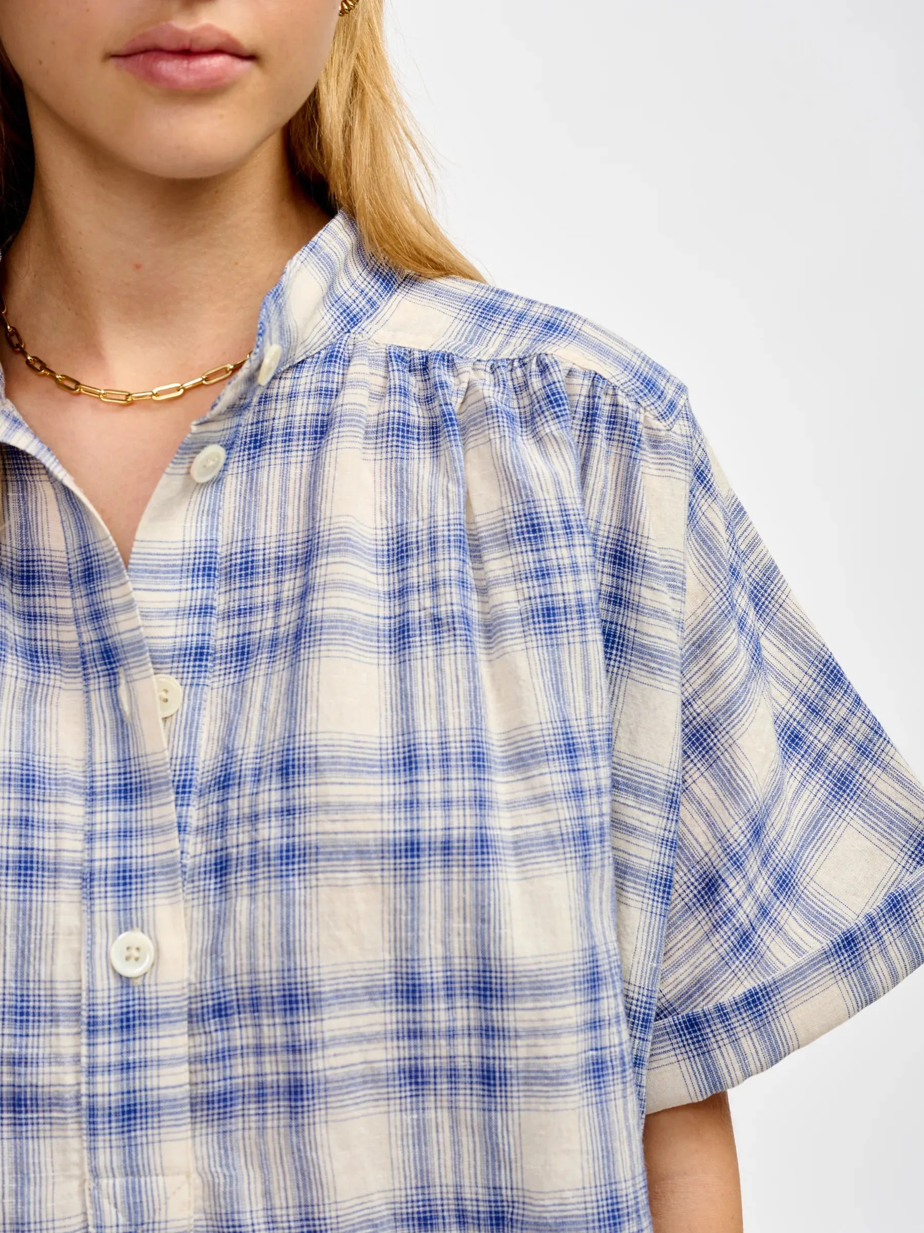 CAMICIA MADRAS SCATOLETTA