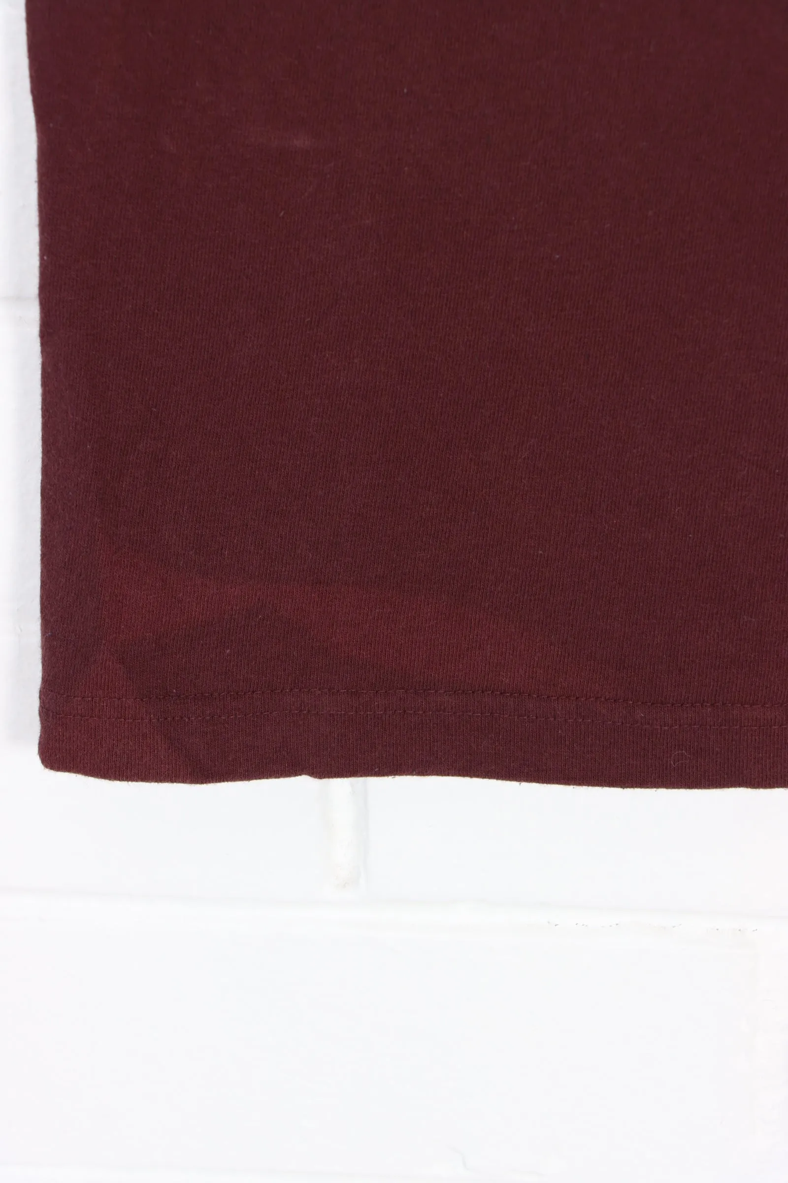 CARHARTT Maroon 'Original Fit' Front Pocket T-Shirt (XXL)